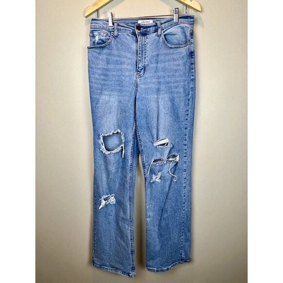 Vibrant Denim - Vibrant M.I.U. Bootcut Denim Jeans Womens 11 High Rise Western Coastal Cowgirl